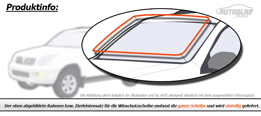 Windschutzscheiben Und Zubehör - Leistensatz OPEL OMEGA B