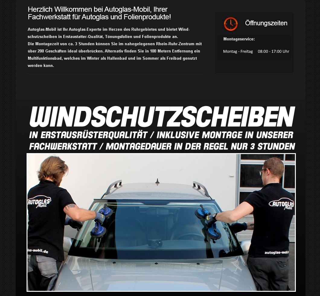 Windschutzscheiben in Erstausr&uuml;sterqualit&auml;t