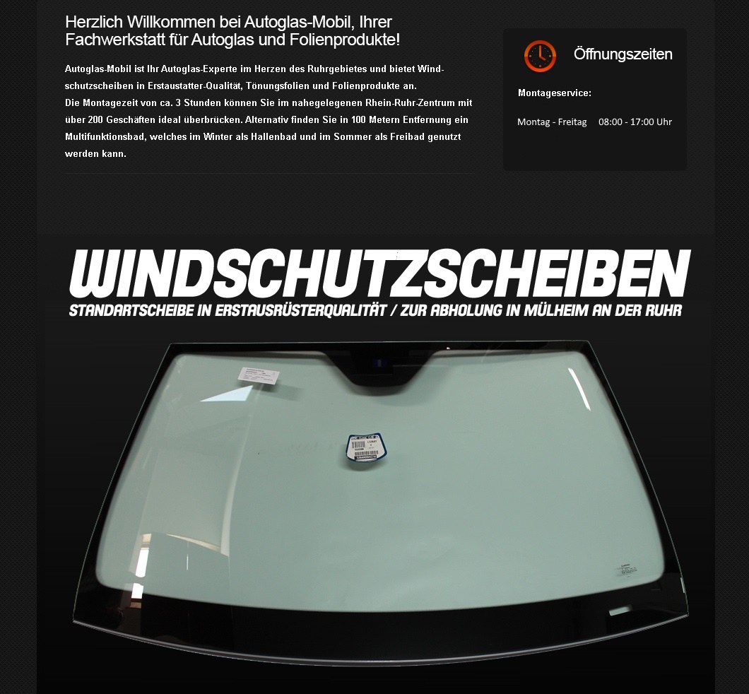 Windschutzscheiben in Erstausr&uuml;sterqualit&auml;t